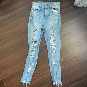 American Eagle 🦅 Next Level Curvy High-Waisted Jegging Crop